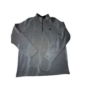 Adidas Men's Large Golf Poly FLEECE 1/4 ZIP Size L ADVF19R751 Pullover